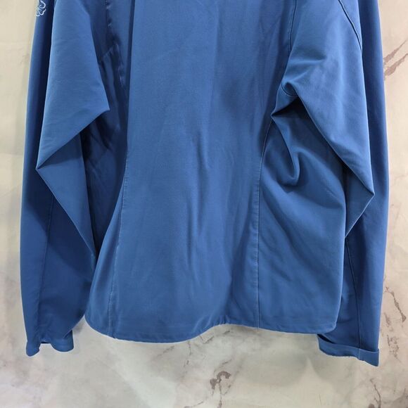 Outdoor Research Jacket Womens Large Blue Zip Softshell Windstopper Gore Wind - Picture 6 of 10